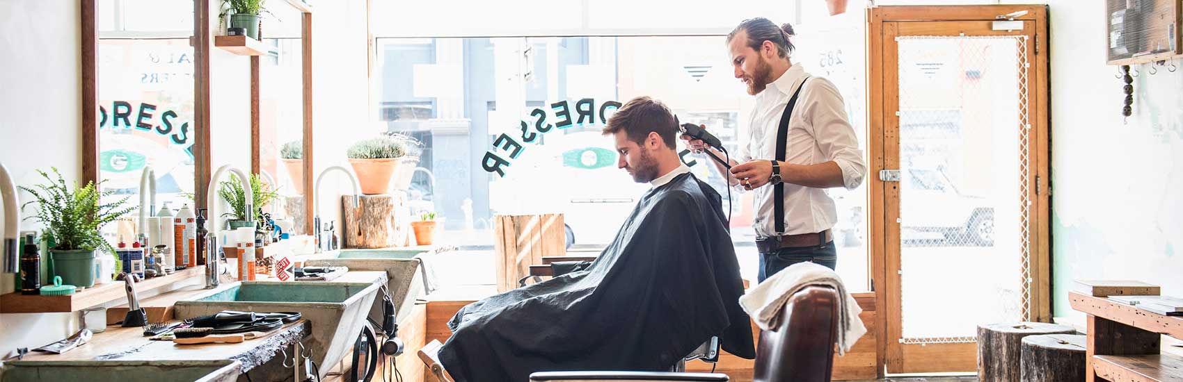 A National Full-service Barbershop
